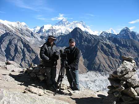 Reinhold mit Everest